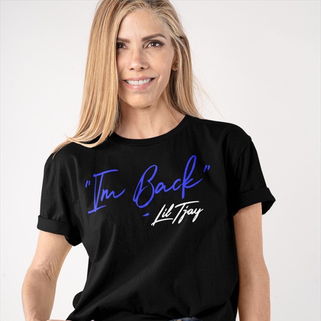Lil Tjay Merch I'm Back Hoodie Tjayyyy Lil Tjay Merch I'm Back Hats Tjayyyy