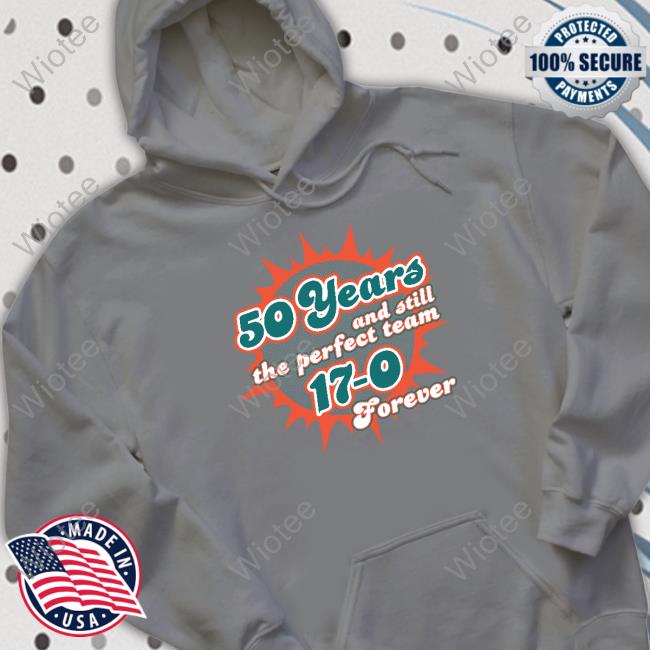 Barstool Sports 50 Years And Still The Perfect Team 17-0 Forever Long Sleeve T Shirt