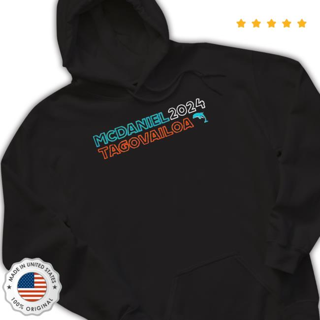 Official Miami Dolphins Miami Mike Mcdaniel Tagovailoa Hooded Sweatshirt Official Miami Dolphins Miami Mike Mcdaniel Tagovailoa Hooded Sweatshirt