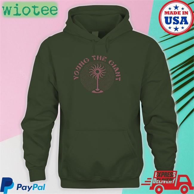 Young The Giant Merch Pinwheel Crewneck Sweatshirt Young The Giant Merch Pinwheel Sweatshirts