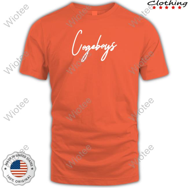 Official Cogeboys Tee Shirt Cogeboys TShirts Sheggz Olu