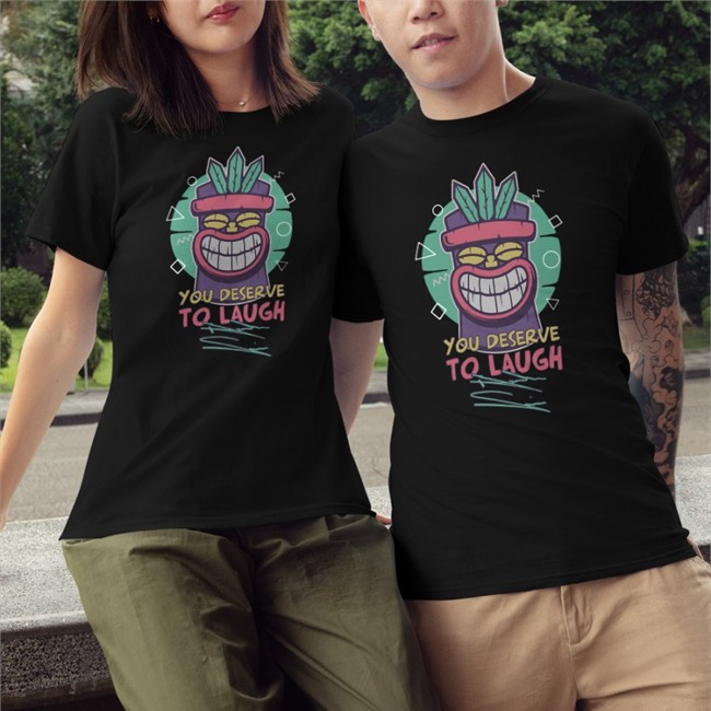 Tiki Supersoft You Deserve To Laugh Long Sleeve Im Brandon Farris Merch Store