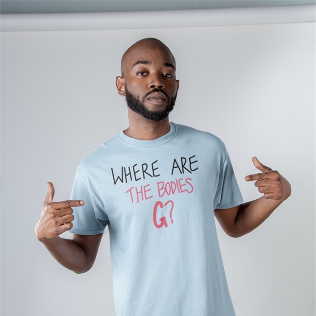 Where Are The Bodies G Long Sleeve Ymhstudios Store Where Are The Bodies G T-Shirt YMH Studios YMHLive