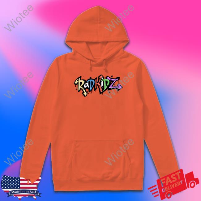 Radkidz Radffitti Shirt Radkidz Clothing Neon Orange