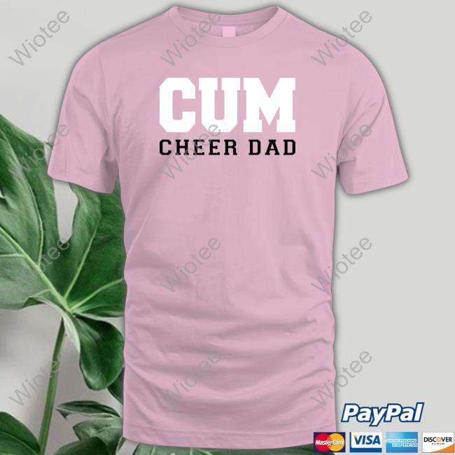 Official Concordia University Of Michigan Merch Cum Cheer Dad T-Shirt