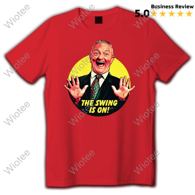 Nordacious Merch Antony Green The Swing Is On Tee Shirt