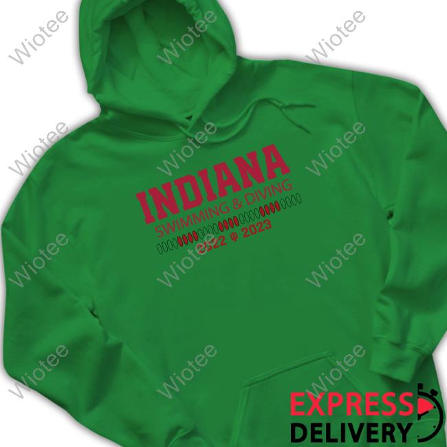 Indiana Swim And Dive 2022-23 Season Shirts