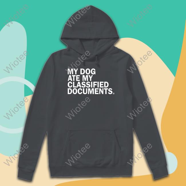 My Dog Ate My Classified Documents Hoodie