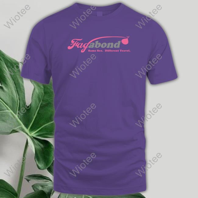 Official Fagabond Same Sex Different Travel Tee