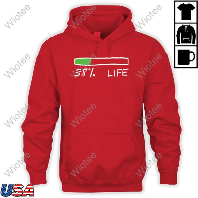 Nas Daily 38% Life T-Shirt Nas Daily Youtube Nas Daily 38% Life Tee