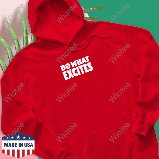 Do What Excites Merch Dwe Logo Blue Tee Shirt