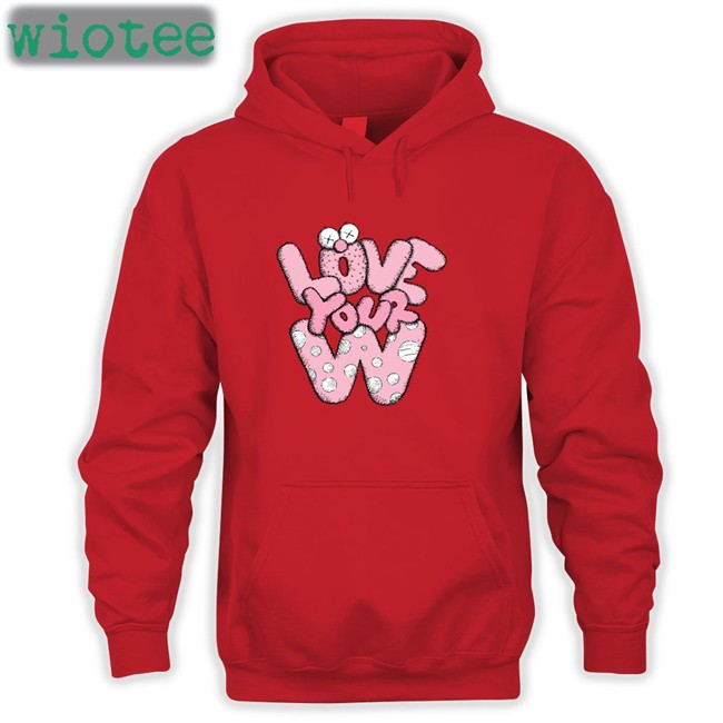 Love Your W Long Sleeve Tee White Thehobiprint Bts J-Hope Love Your W Shirt