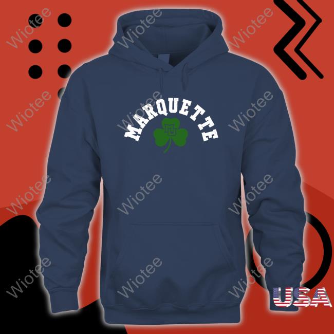 Official Marquette Shamrock Long Sleeve T Shirt