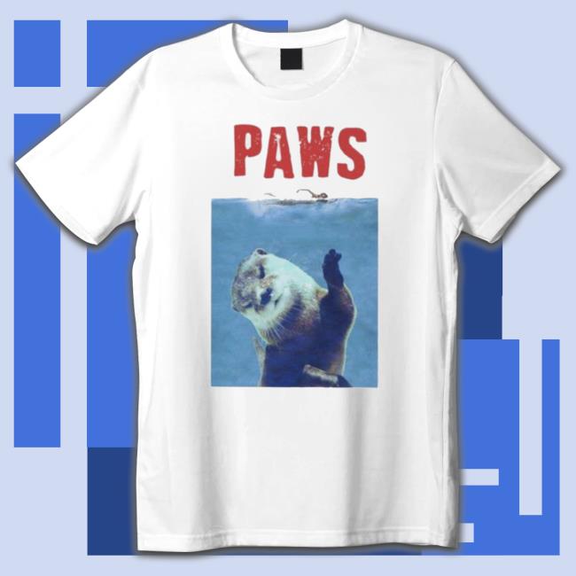 Official Jaws Paws Otter Hooded Sweatshirt