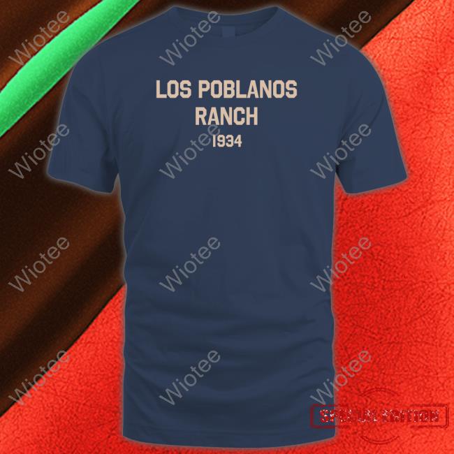 Official Los Poblanos Ranch 1934 T-Shirt