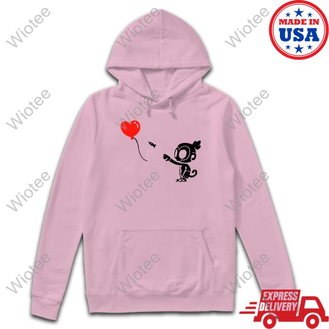Official Monkey With Bloon Shirt New Shirt