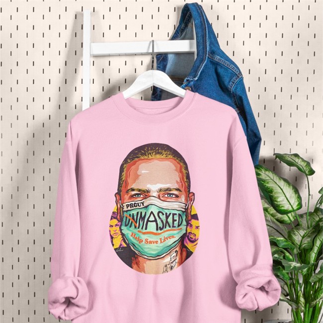 Prguy Masked Help Save Lives Sweatshirt