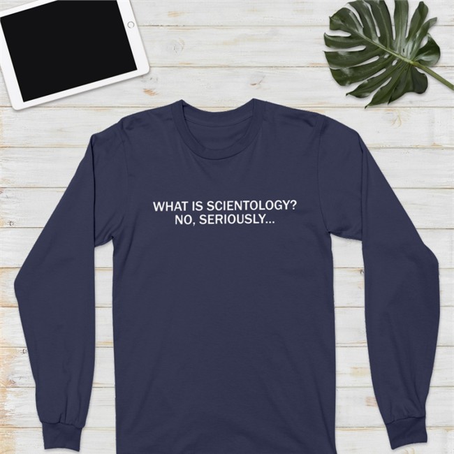 What Is Scientology No Seriously Hoodie Joyci Schecter What Is Scientology No Seriously Hoodie