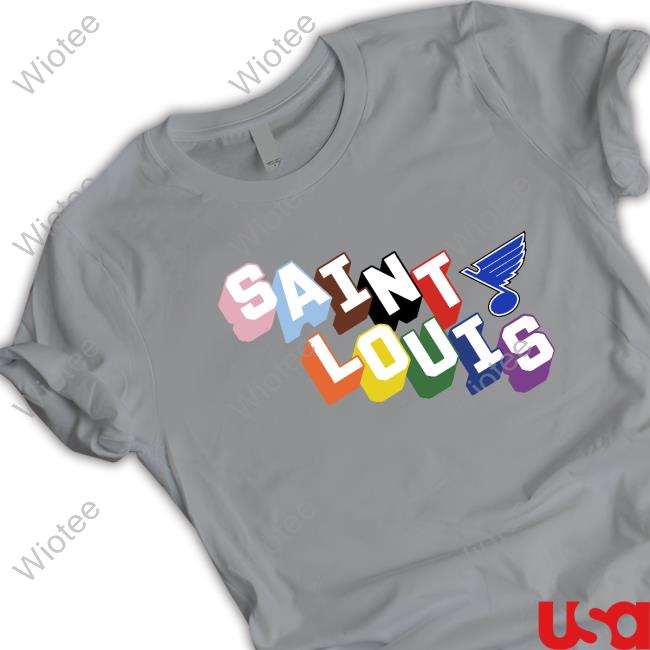 St. Louis Blues Saint Louis Lgbt Shirt Official St. Louis Blues Saint Louis Lgbt T Shirt