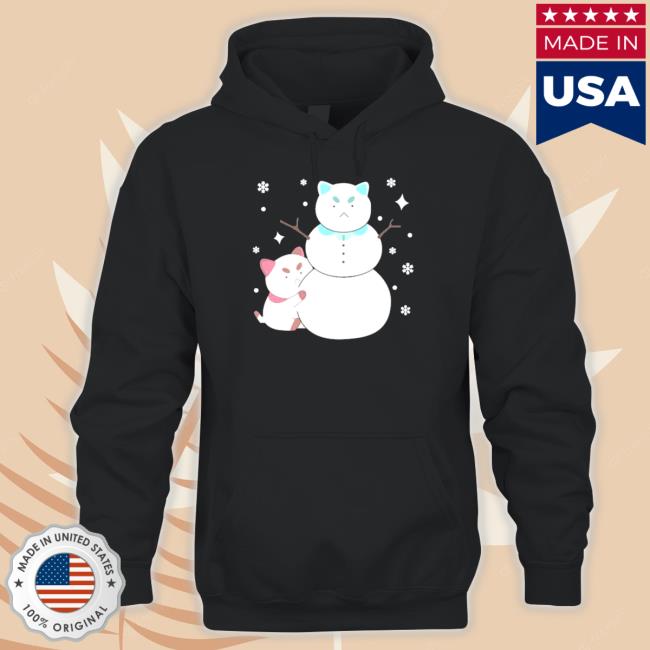 Official Bee And Puppycat Snowman Hoodie Bee And Puppycat Snowman Shirt