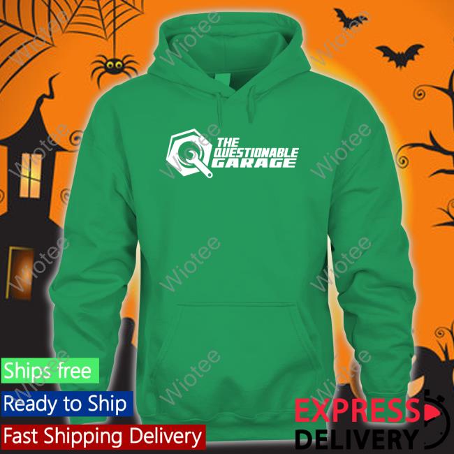 The Questionable Garage Crewneck Sweatshirt The Questionable Garage Merch Tqg Logo Tee Shirt