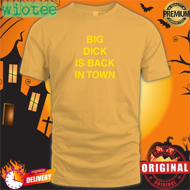 Kalenga Kamwendo Big Dick Is Back In Town Unisex Black TShirts Chishala Chitoshi Jr