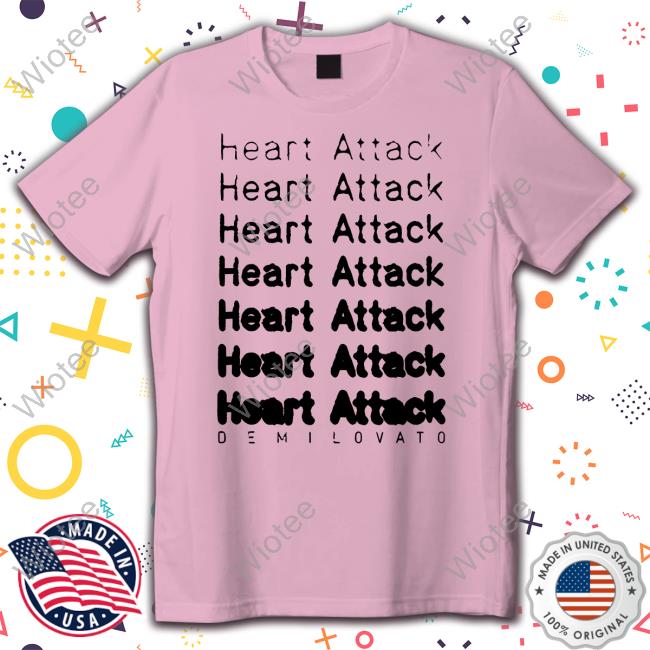 Demi Lovato Heart Attack Tee