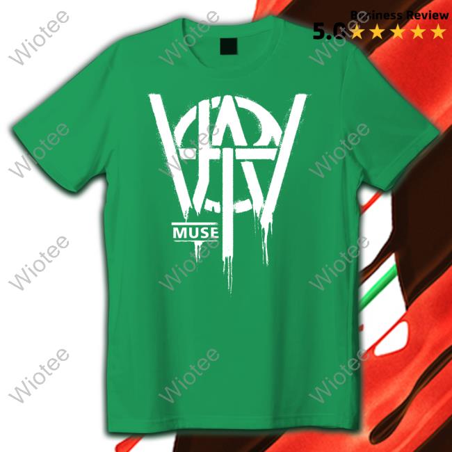 Will Of The People Logo Bleed Shirt Muse Muse Tour Merch Will Of The People Logo Bleed Shirt