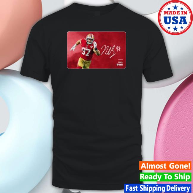 Nick Bosa San Francisco 49Ers Signature Long Sleeve Shirt