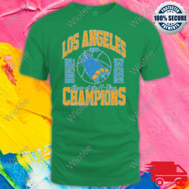 Official LA Basketball Home Of The 11-time Champions T Shirt