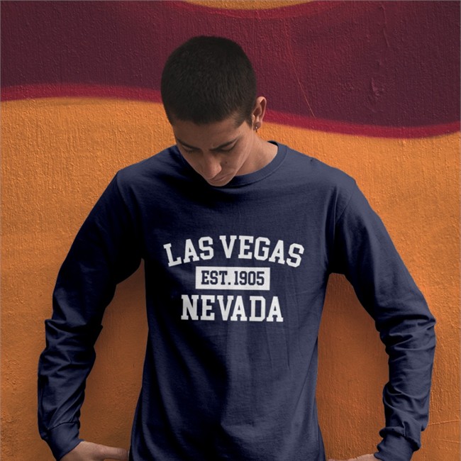 Las Vegas Est 1905 Nevada Shirts Sparebow Las Vegas Est 1905 Nevada Tee Shirt