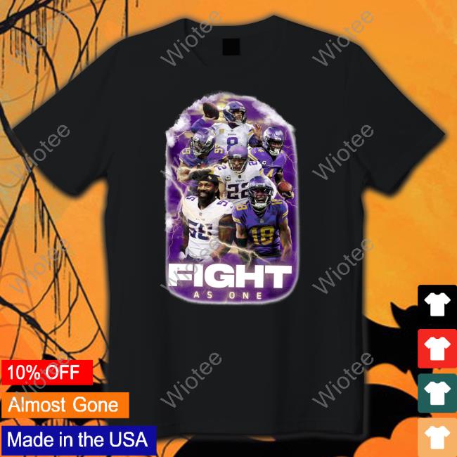 Minnesota Vikings Dalvin Cook Fight As One T Shirts Minnesota Vikings Fight As One Shirt