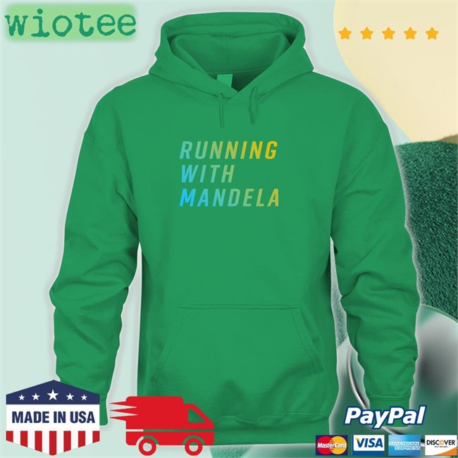 Running With Mandela Sweatshirts Mandela Barnes For US Senate Merch Mandela Barnes For US Senate Merch Running With Mandela Shirts