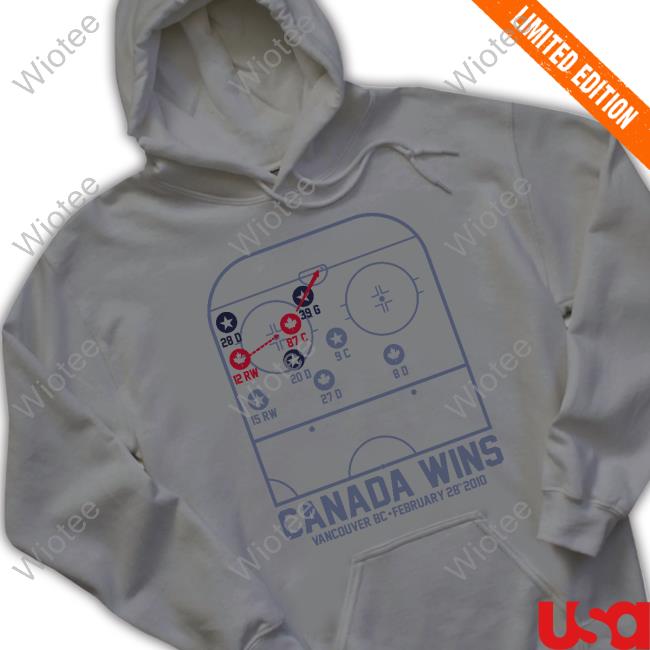 Canada Wins T Shirt Hitthepost Canada Wins Hockey Shirt