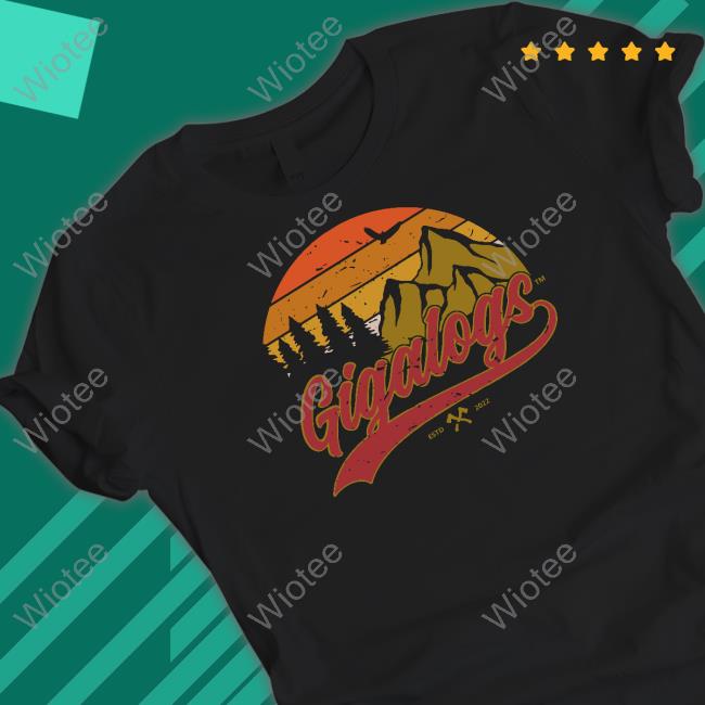Official Gigalogs Merch Gigalogs Sunset T Shirt