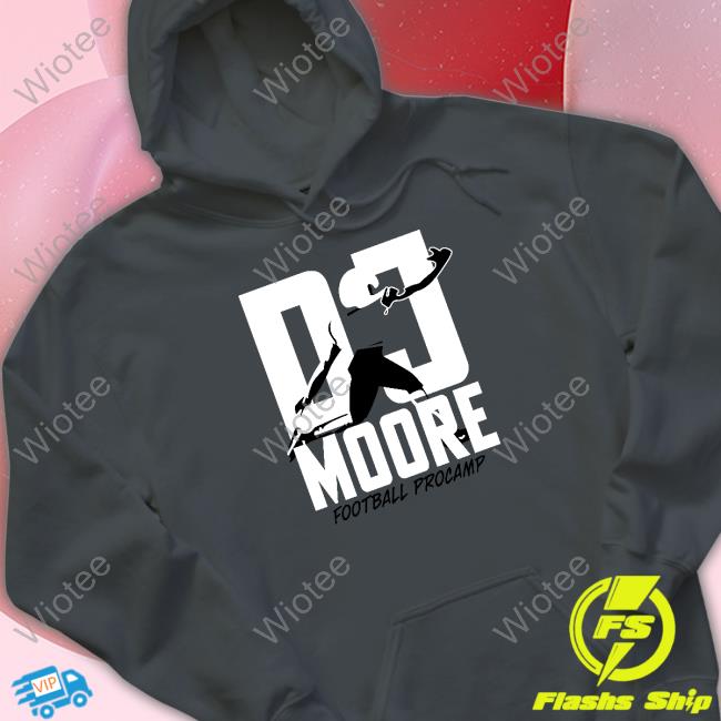 Official Dj Moore Football Procamp Tee Shirt