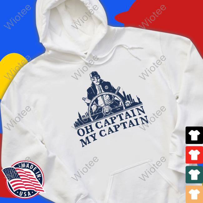 Barstool Sports Store Oh Captain My Captain Hooded Sweatshirt Barstool Sports Store Oh Captain My Captain Zip Up Hooded