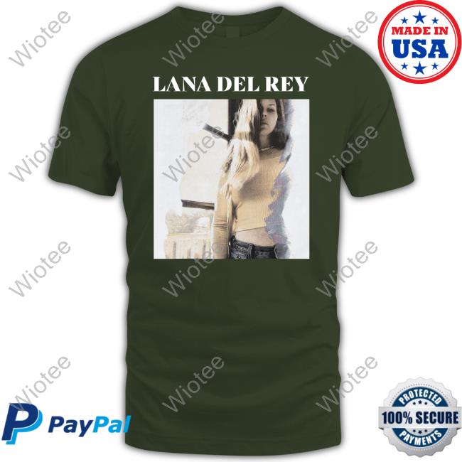 Official Lana Del Rey Shirt LanaDReyOnline Lana Del Rey Limited Edition Black Shirt