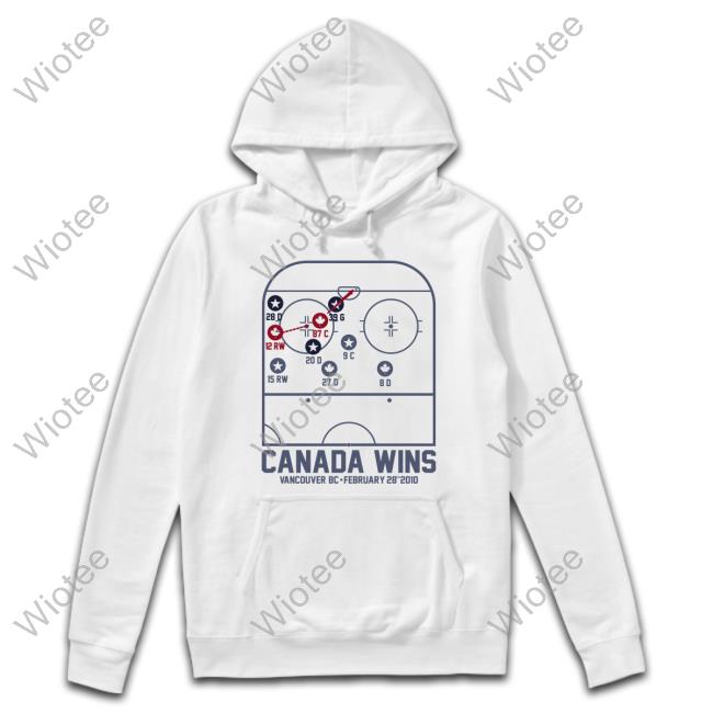 Canada Wins T Shirt Hitthepost Canada Wins Hockey Shirt