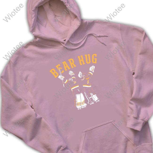 Chowdaheadz Bear Hug Boston Hockey Hoodie Bear Hug Boston Hockey T-Shirt