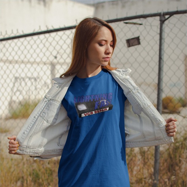 Red Letter Media Merch Lightning Fast Vcr Repair T Shirts