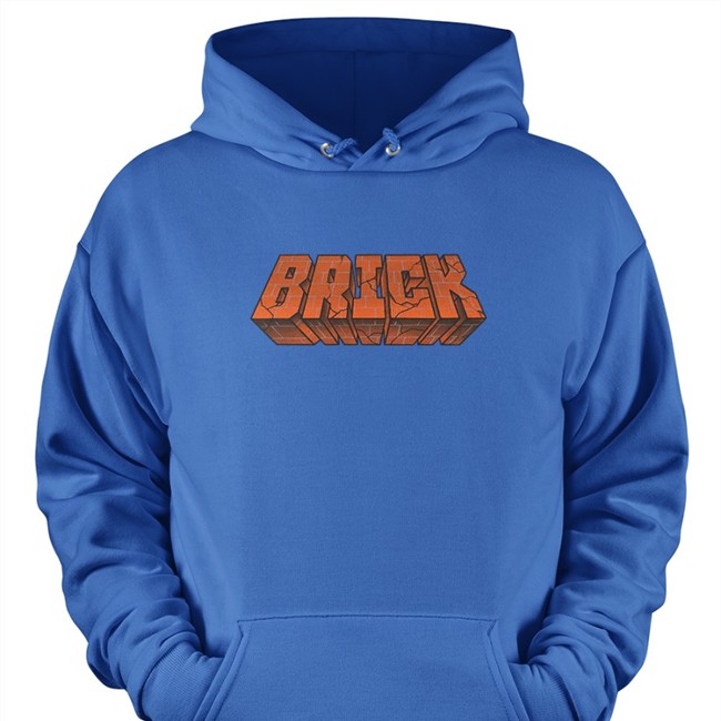 Brick Merch Brick Hoodie Onewordbrick Brick Tee