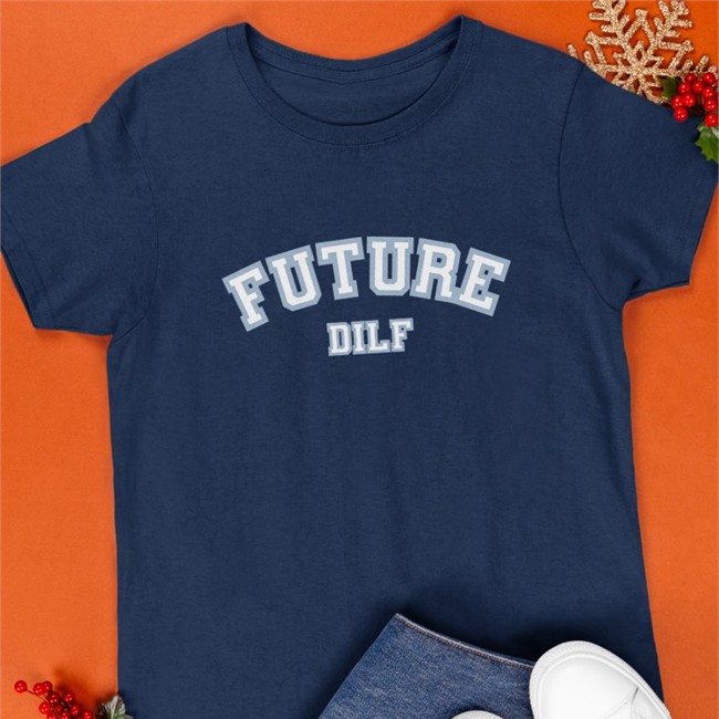 Future Dilf Navy T Shirt