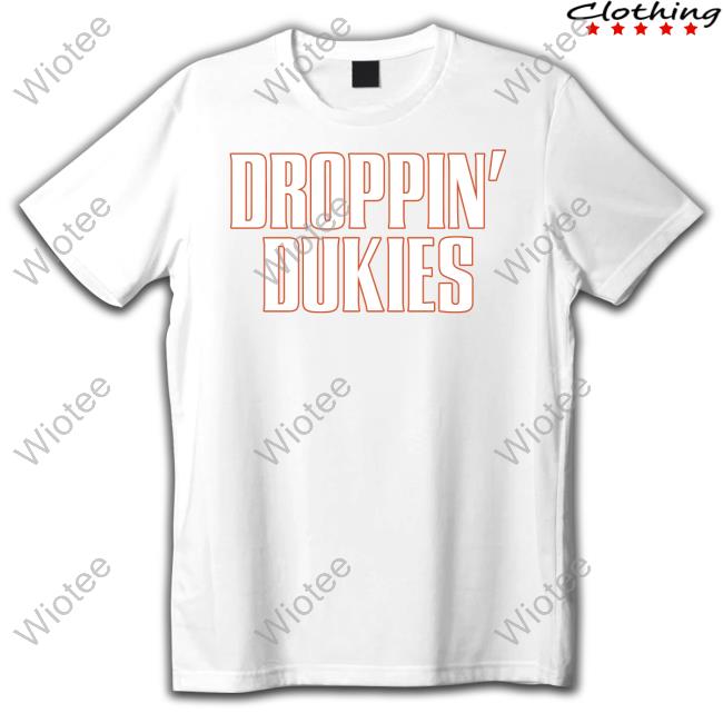 Barstool U Chicks Droppin' Dukies Tee Barstool Sports Droppin' Dukies T Shirt