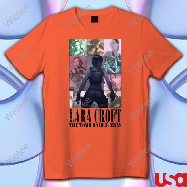 Lara Croft Tomb Raider T-Shirt Zac Larashome