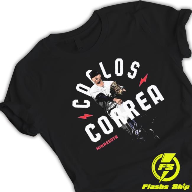 Team Minnesota Carlos Correa Arc Design Shirts