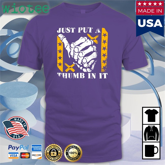 Kentucky Ballistics Just Put A Thumb In It Halloween Hoodie