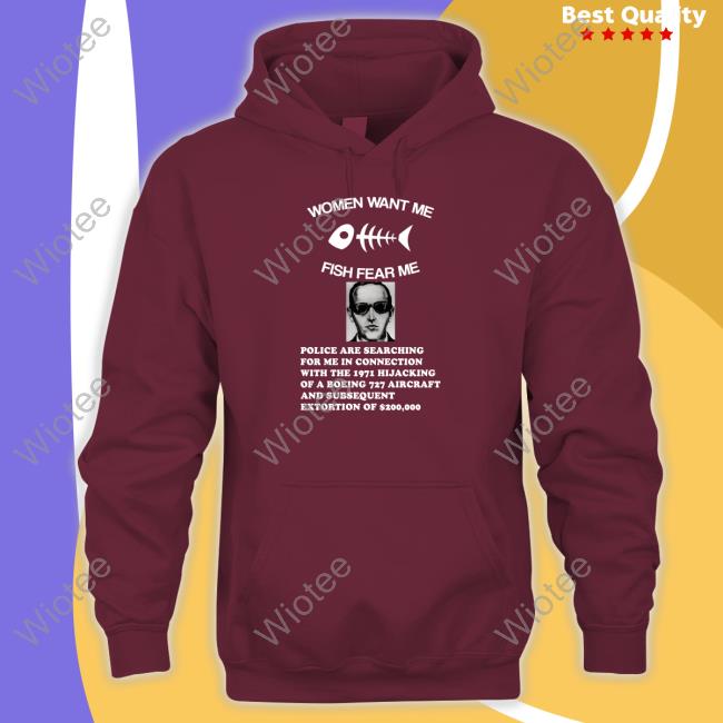 Women Want Me Fish Fear Me Hoodie