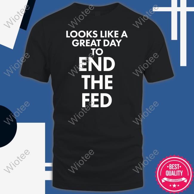 Looks Like A Great Day To End The Fed Hoodie