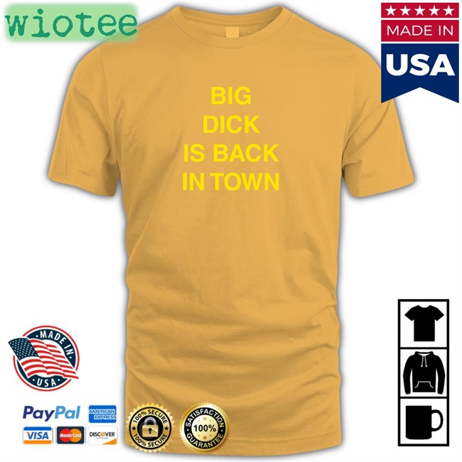 Kalenga Kamwendo Big Dick Is Back In Town Black T-Shirt Chishala Chitoshi Jr Kalenga Kamwendo Big Dick Is Back In Town Unisex Black Shirt Chishala Chitoshi Jr